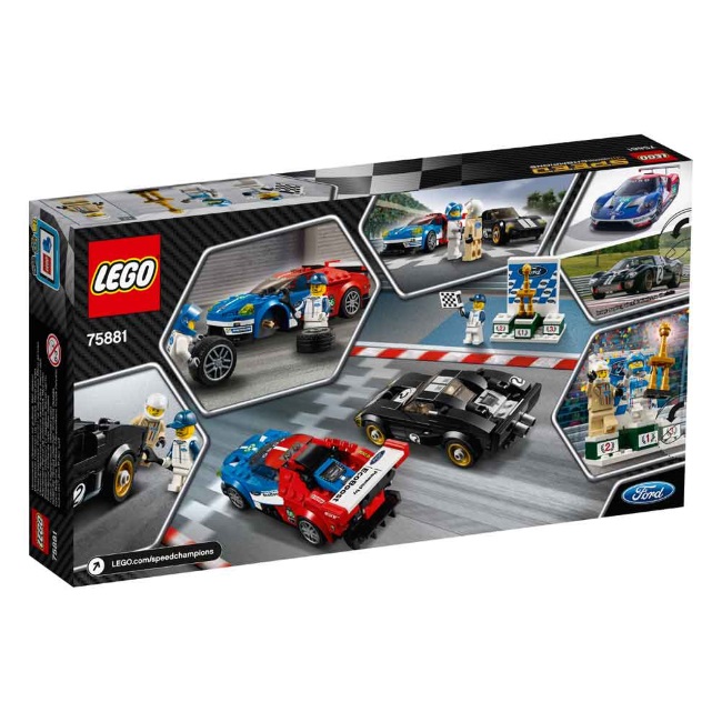 Lego set Speed Champions 2016 Ford GT & 1966 Ford GT40 LE75881-9